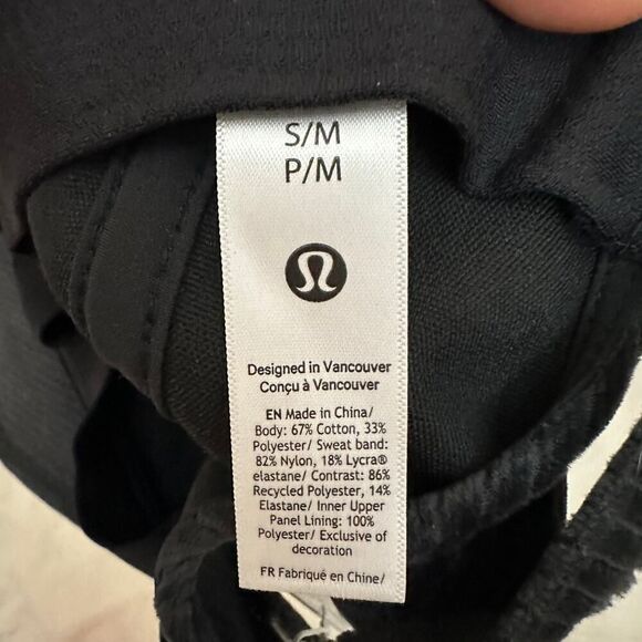 Lululemon Corduroy Ball Cap Black Grey Unisex LU9BPAS Size S/M Brand New - Picture 4 of 15